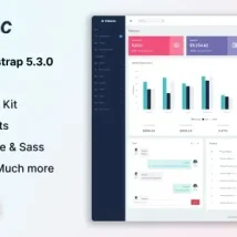 دانلود قالب Velonic – NodeJS Admin & Dashboard Template