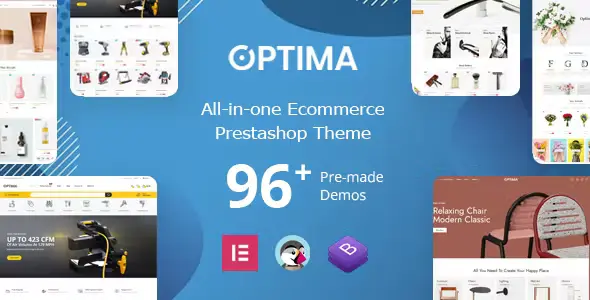 قالب Optima برای پرستاشاپ