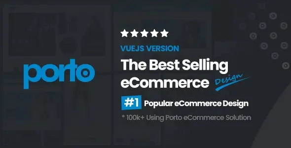 دانلود PORTO قالب تجارت الکترونیک VueJS