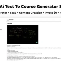 ابزار جاوااسکریپت Ai Course Generator