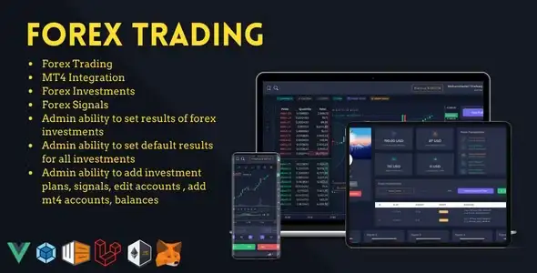 دانلود اسکریپت Forex Trading & Investment Addon For Bicrypto