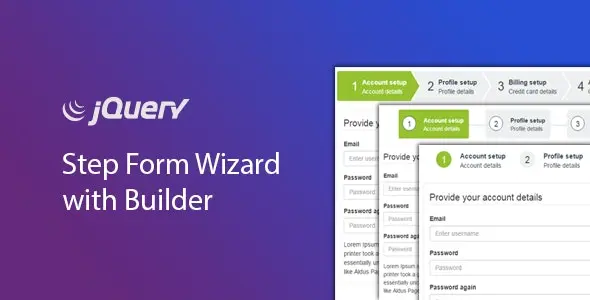 دانلود اسکریپت jQuery Step Wizard with Step Form Builder – Timon Step Form