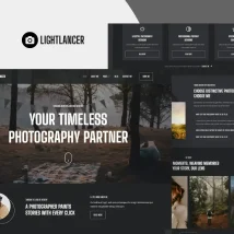 کیت تمپلیت عکاسی Lightlancer برای المنتور