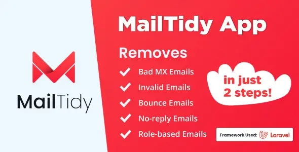 اسکریپت MailTidy ابزار پاک سازی فهرست ایمیل