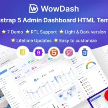 داشبورد WowDash – Admin Dashboard Template Bootstrap 5 HTML Multipurpose