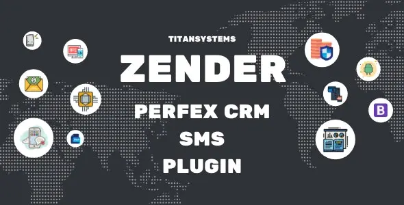 دانلود اسکریپت Zender برای CRM Perfex