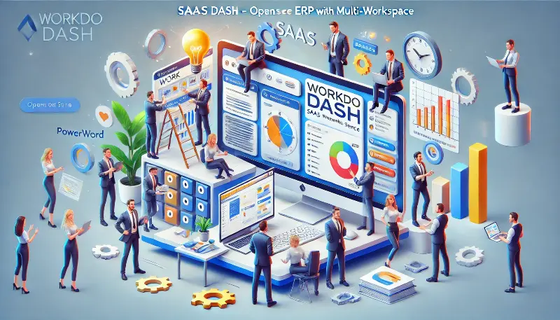 اسکریپت WorkDo Dash مدیریت جامع پروژه‌ها و همکاری تیمی برای افزایش بهره‌وری