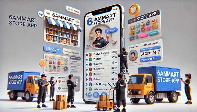 اپلیکیشن ۶amMart Store