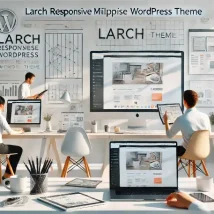 قالب Larch راستچین برای وردپرس