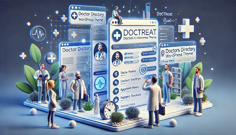 قالب پزشکی وردپرس Doctreat