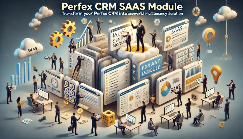 Perfex 2 SaaS ماژول پیشرفته برای ایجاد پلتفرم اشتراکی در اسکریپت Perfex CRM