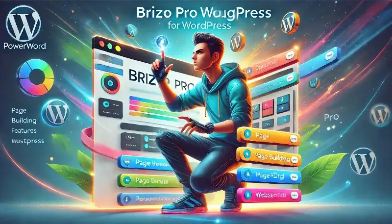 Brizy Pro صفحه‌ساز بصری و قدرتمند برای طراحی سایت در وردپرس