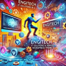 Engitech قالب وردپرس حرفه‌ای برای خدمات IT و راه‌حل‌های دیجیتال