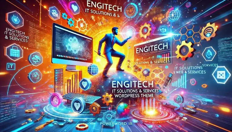 Engitech قالب وردپرس حرفه‌ای برای خدمات IT و راه‌حل‌های دیجیتال