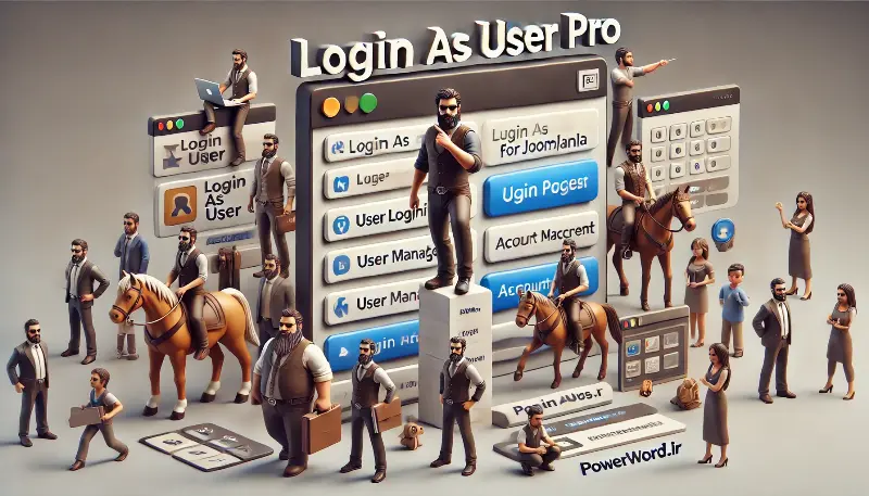 Login as User Pro افزونه ورود به‌عنوان کاربر برای پشتیبانی بهتر در جوملا