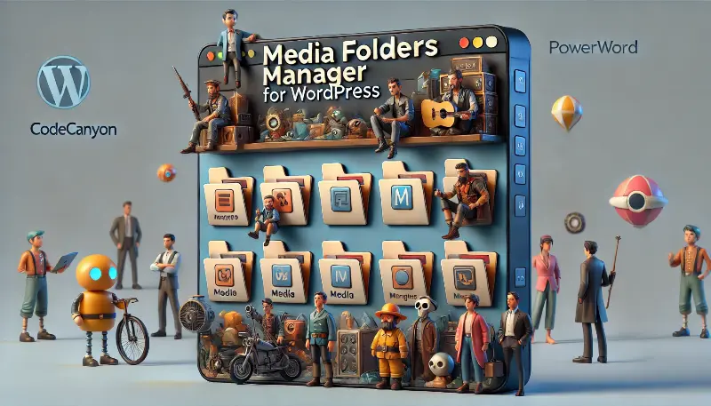 Media Folders Manager افزونه وردپرس برای مدیریت پوشه‌های رسانه‌ای