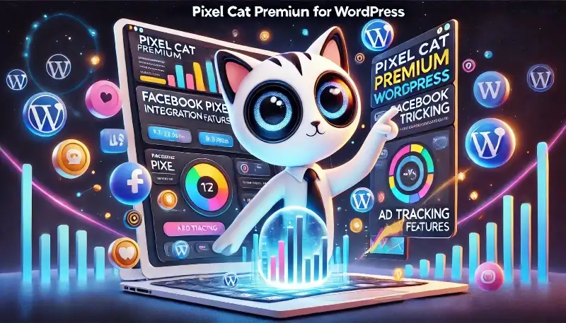 Pixel Cat Premium افزونه‌ای برای مدیریت پیکسل‌های در وردپرس