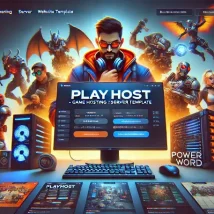 PlayHost قالب حرفه‌ای برای وب‌سایت‌های میزبانی سرور بازی