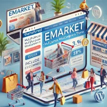 Emarket قالب وردپرس فروشگاهی چندمنظوره برای ووکامرس و مارکت‌پلیس‌ها