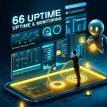 اسکریپت ۶۶Uptime برای مانیتورینگ لحظه‌ای سرورها و سرویس‌های آنلاین