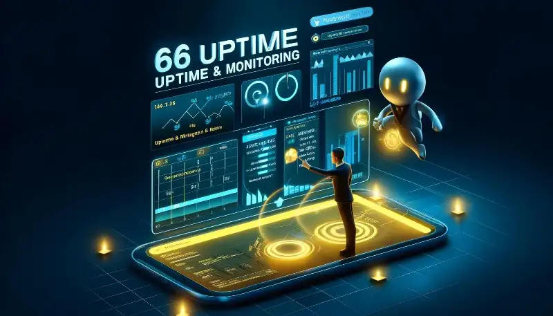 اسکریپت ۶۶Uptime برای مانیتورینگ لحظه‌ای سرورها و سرویس‌های آنلاین