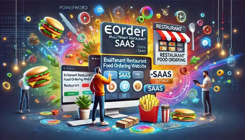 اسکریپت Eorder سیستم سفارش غذای چندرستورانه به‌صورت SaaS