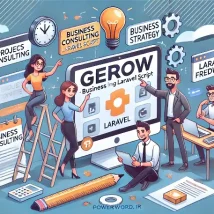 Gerow سیستم مدیریت حرفه‌ای مشاوره کسب‌وکار با Laravel