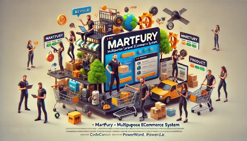 MartFury اسکریپت فروشگاهی چندفروشنده‌ای حرفه‌ای بر پایه لاراول