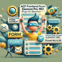 افزونه ACF Frontend Form Element Pro مدیریت محتوا از بخش کاربری با Elementor