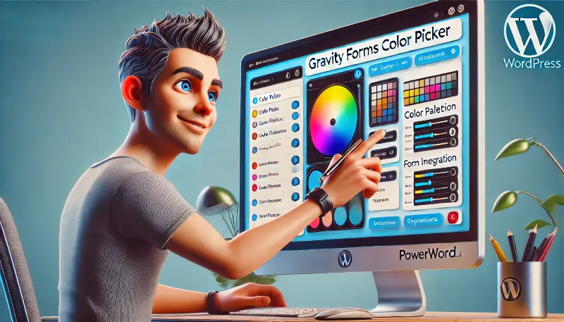 افزونه Gravity Forms Color Picker Add-On افزودن قابلیت انتخاب رنگ در فرم‌های گرویتی فرمز