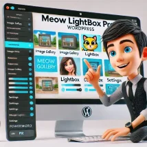 Meow Lightbox Pro افزونه عالی برای گالری عکس وردپرس