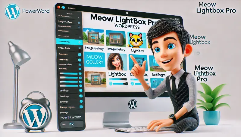 Meow Lightbox Pro افزونه عالی برای گالری عکس وردپرس