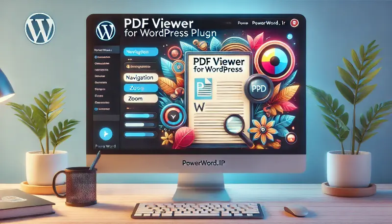 افزونه PDF Viewer for WordPress نمایش حرفه‌ای فایل‌های PDF در وردپرس