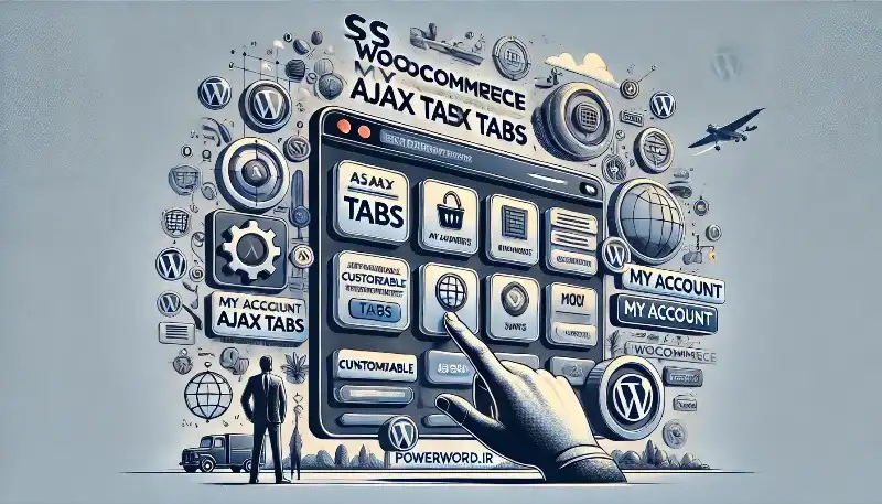 افزونه SS WooCommerce Myaccount Ajax Tabs برای وردپرس