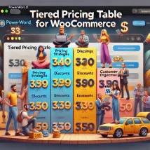 Tiered Pricing Table افزونه تخفیف پلکانی حرفه‌ای برای ووکامرس