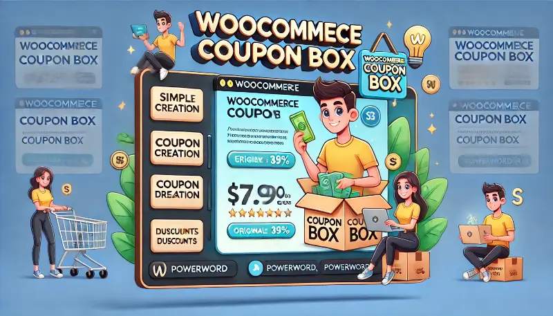 افزونه WooCommerce Coupon Box برای وردپرس