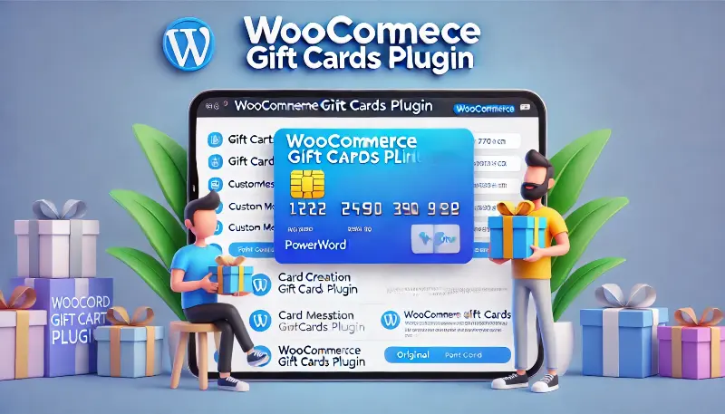 افزونه WooCommerce Gift Cards فروش کارت‌های هدیه در فروشگاه‌های ووکامرس