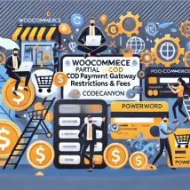 افزونه WooCommerce Partial COD برای وردپرس