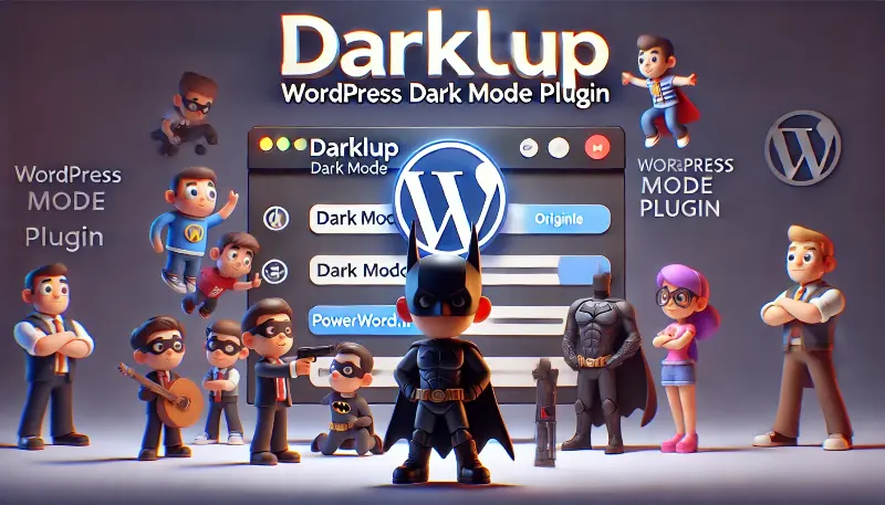 افزونه Darklup Pro فعال‌سازی حالت تاریک حرفه‌ای در وردپرس