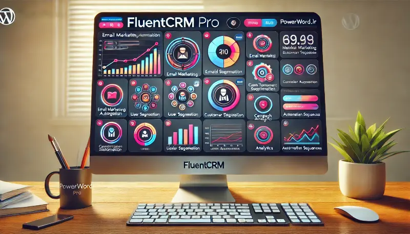 افزونه وردپرس اتوماسیون بازاریابی FluentCRM Pro