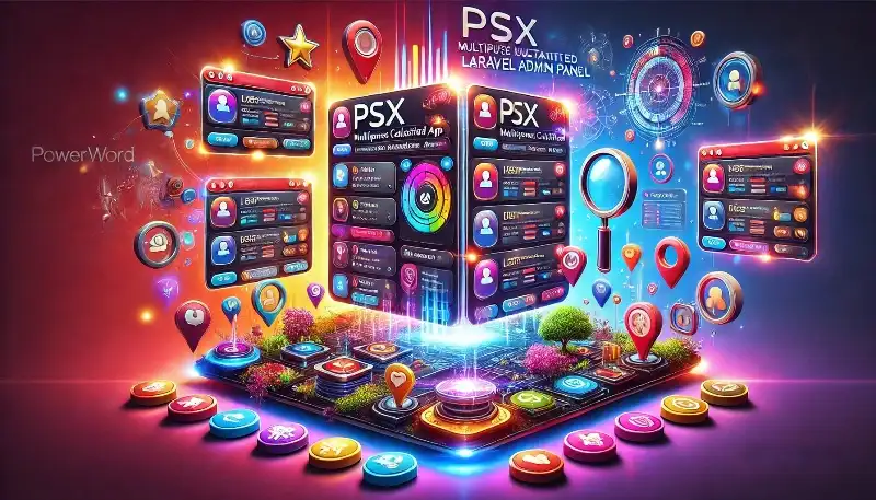 اپلیکیشن فلاتر PSX با پنل مدیریتی لاراول