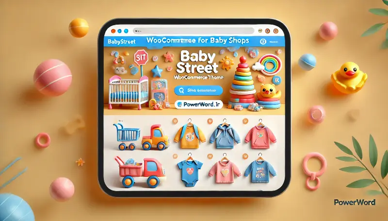 قالب BabyStreet برای وردپرس