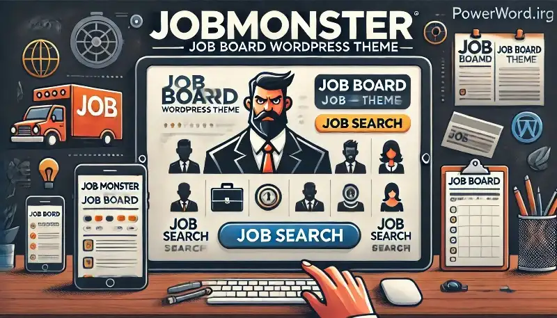 قالب Jobmonster قالب حرفه‌ای کاریابی و استخدام برای وردپرس