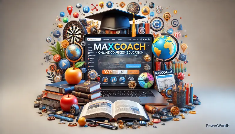 قالب MaxCoach بهترین انتخاب برای سایت‌های آموزشی وردپرس