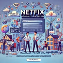 قالب خدمات اینترنت Netfix برای وردپرس