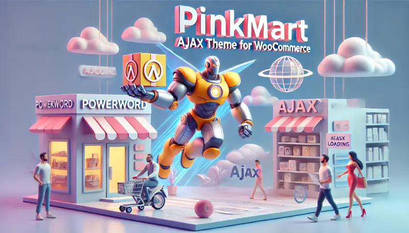 قالب وردپرس Pinkmart بهترین انتخاب برای فروشگاه‌های ووکامرس با فناوری AJAX