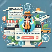 قالب تراولر Traveler پوسته گردشگری و رزرواسیون هتل وردپرس