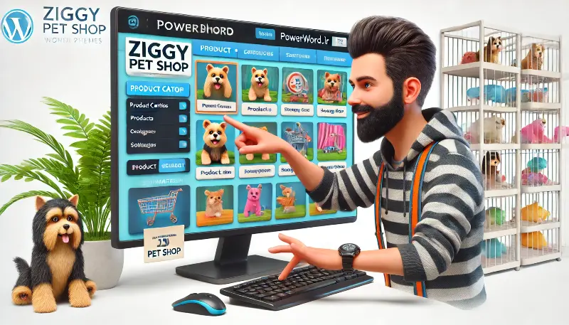 دانلود قالب پت شاپ Ziggy برای وردپرس