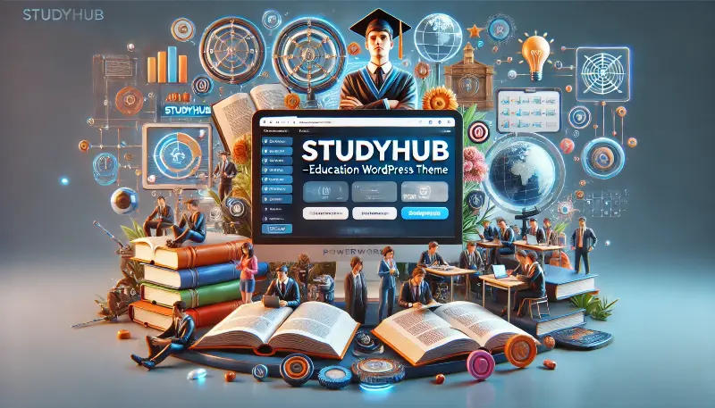 قالب Studyhub برای وردپرس: بهترین قالب برای سایت‌های آموزشی و دانشگاهی