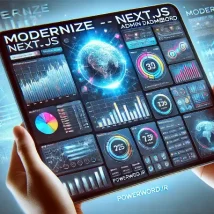 قالب داشبورد Next Js مدیریتی Modernize